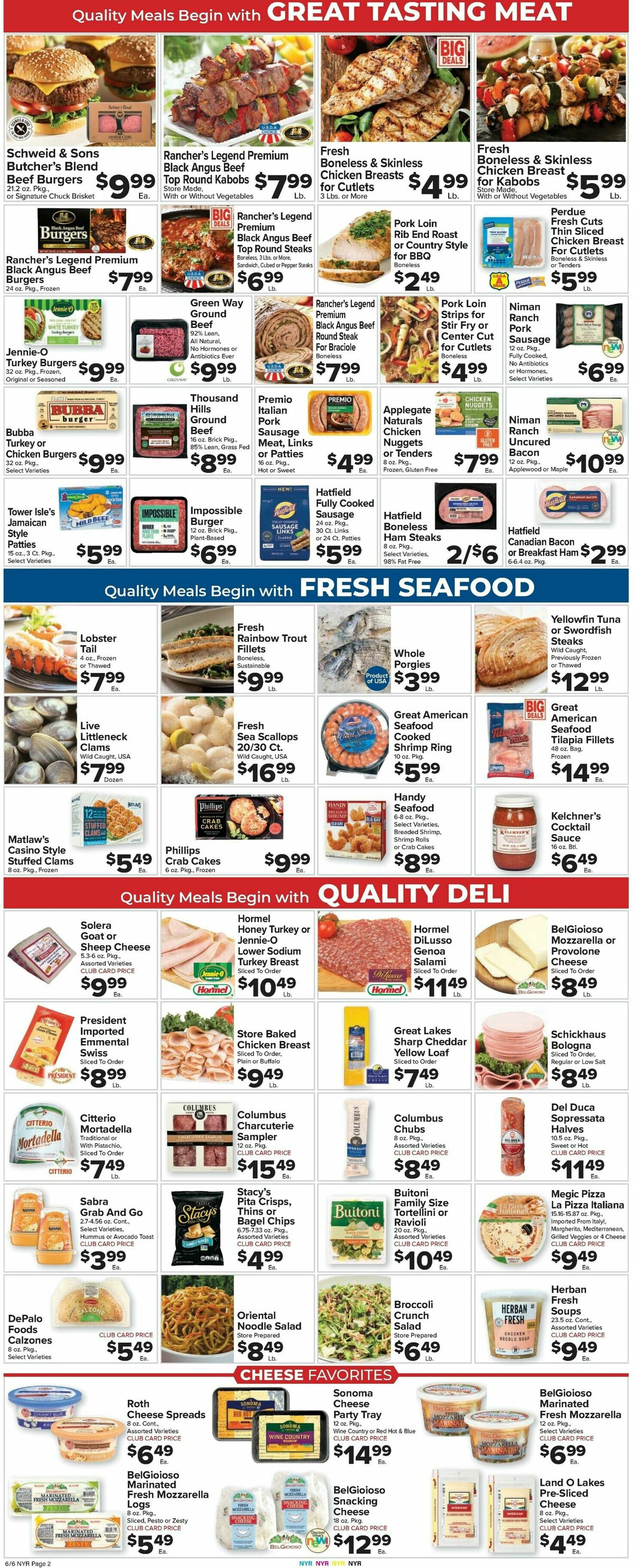 Food Town Weekly Ad from June 6