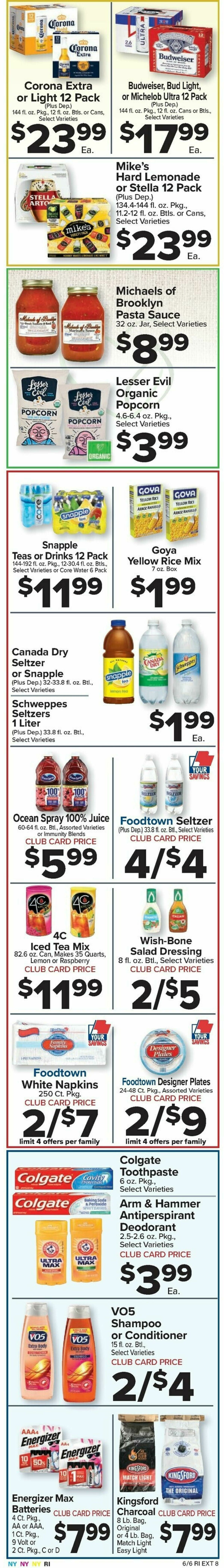 Food Town Weekly Ad from June 6