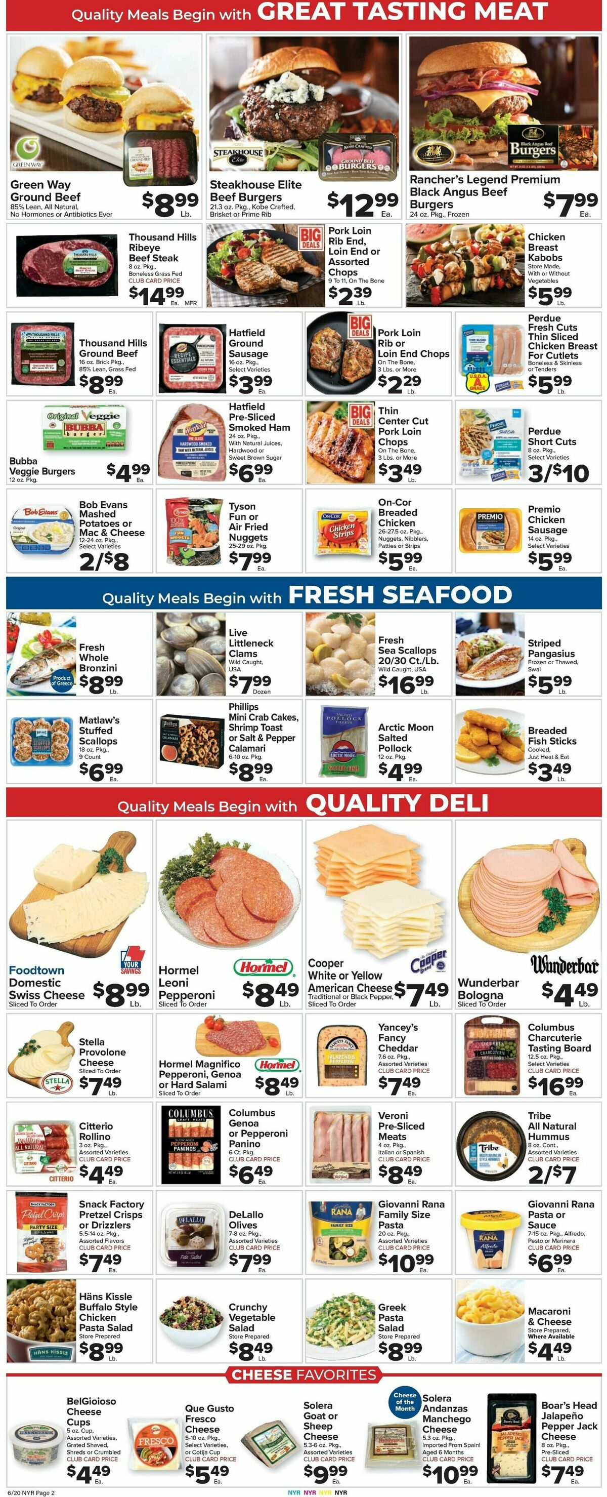 Food Town Weekly Ad from June 20