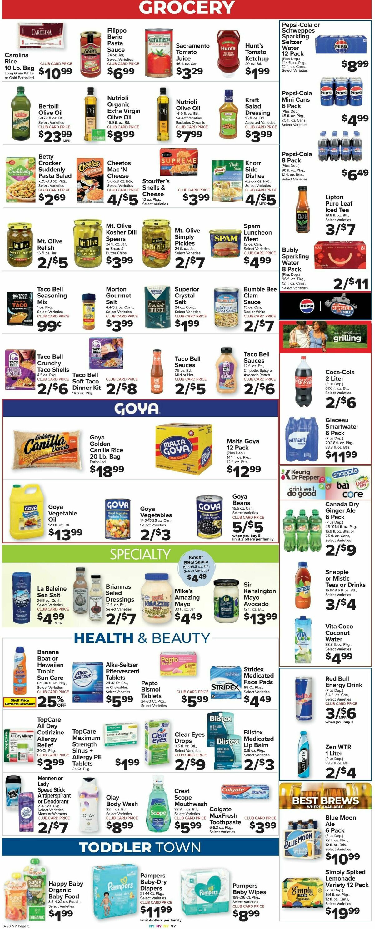 Food Town Weekly Ad from June 20