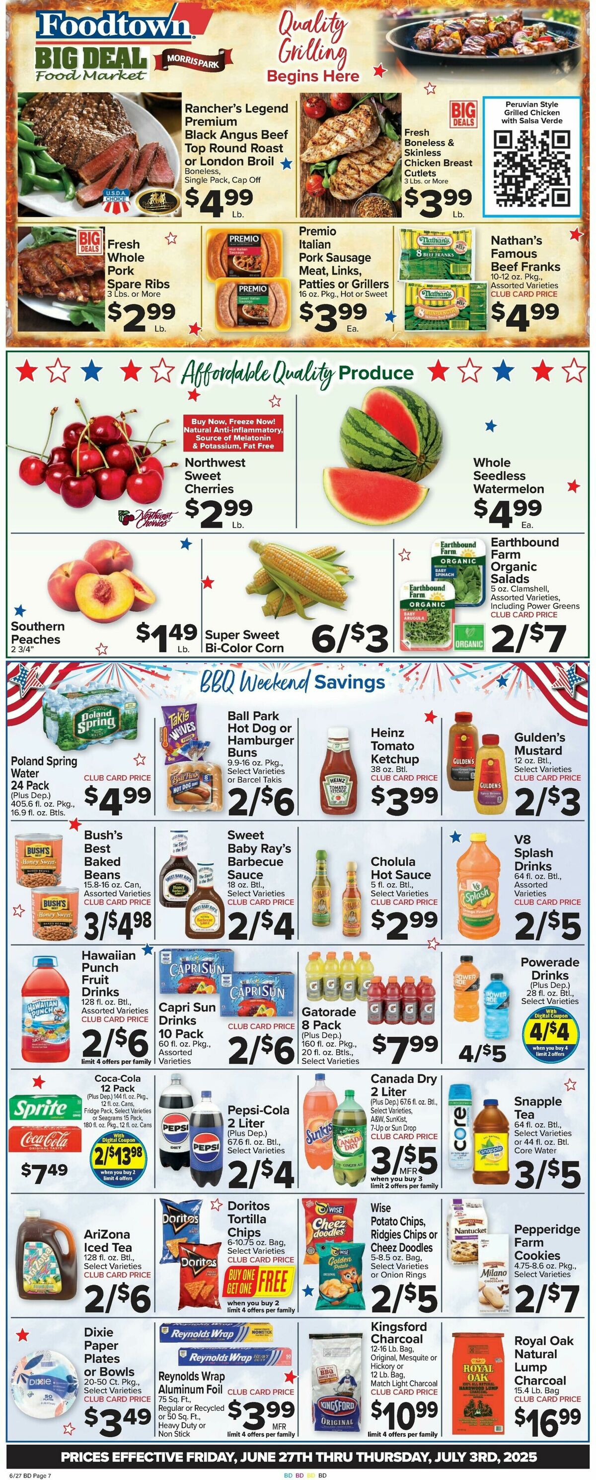 Food Town Weekly Ad from June 27