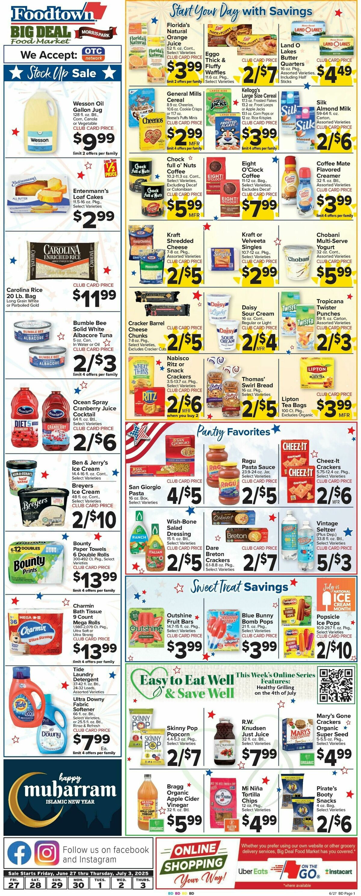 Food Town Weekly Ad from June 27