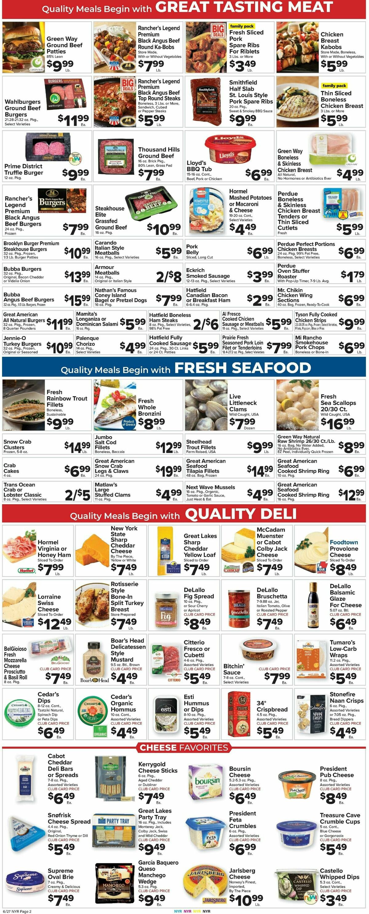 Food Town Weekly Ad from June 27