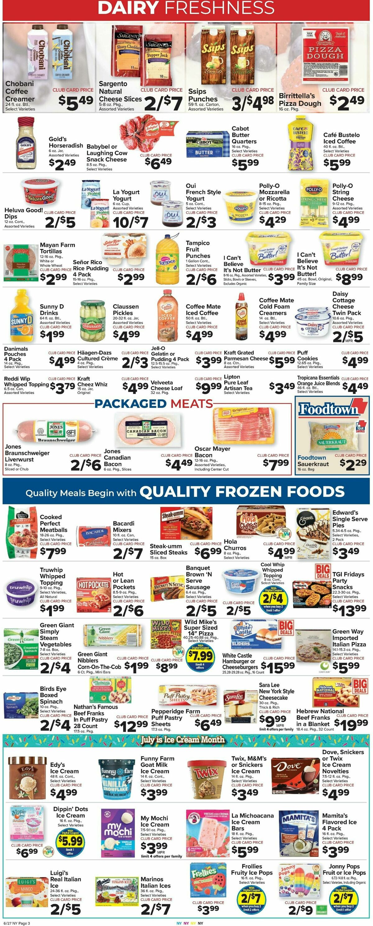 Food Town Weekly Ad from June 27