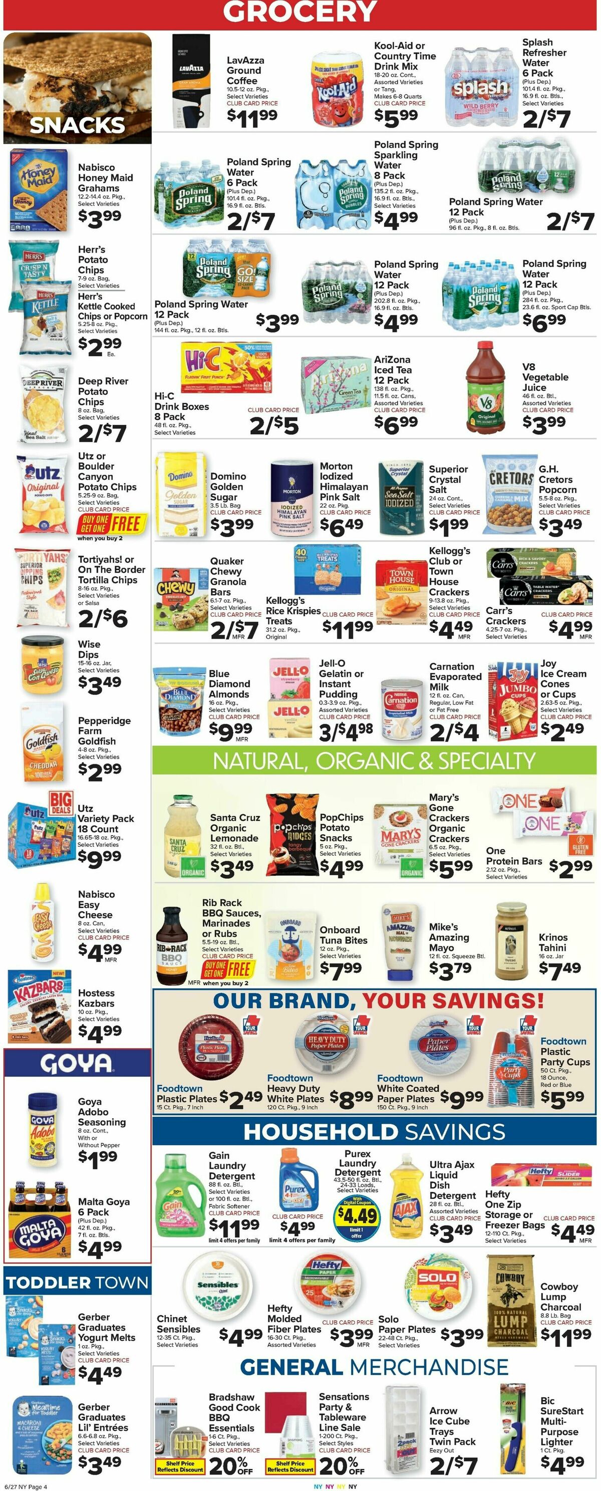 Food Town Weekly Ad from June 27