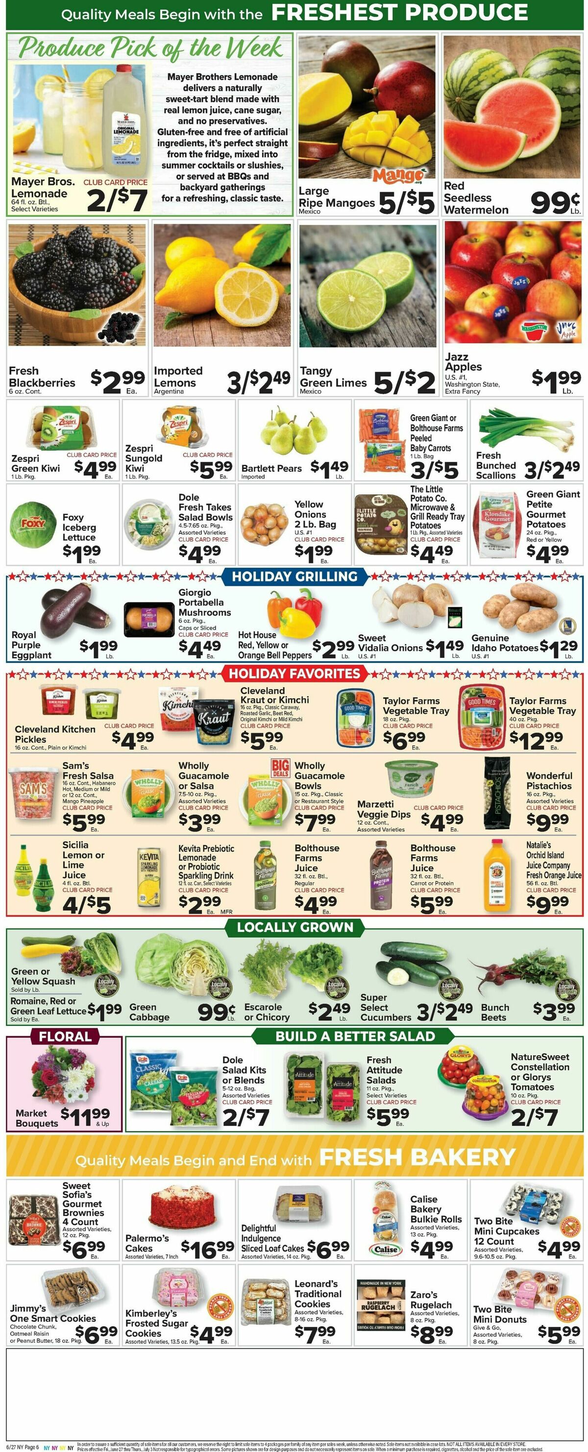 Food Town Weekly Ad from June 27