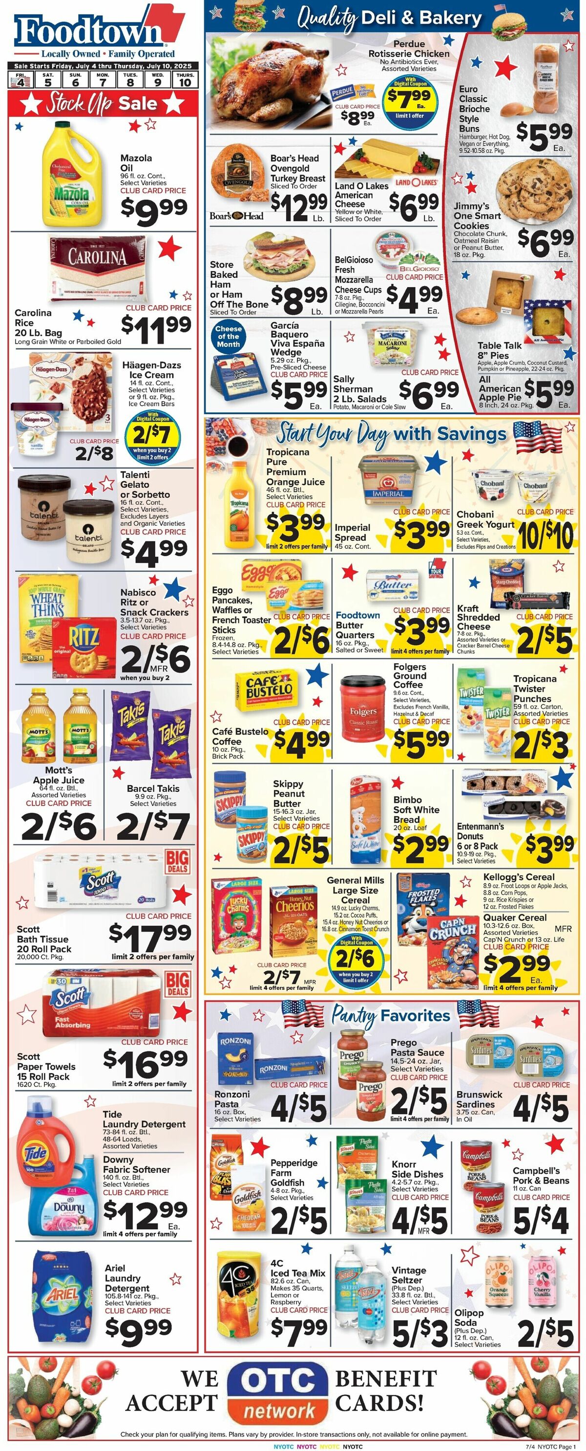 Food Town Weekly Ad from July 4