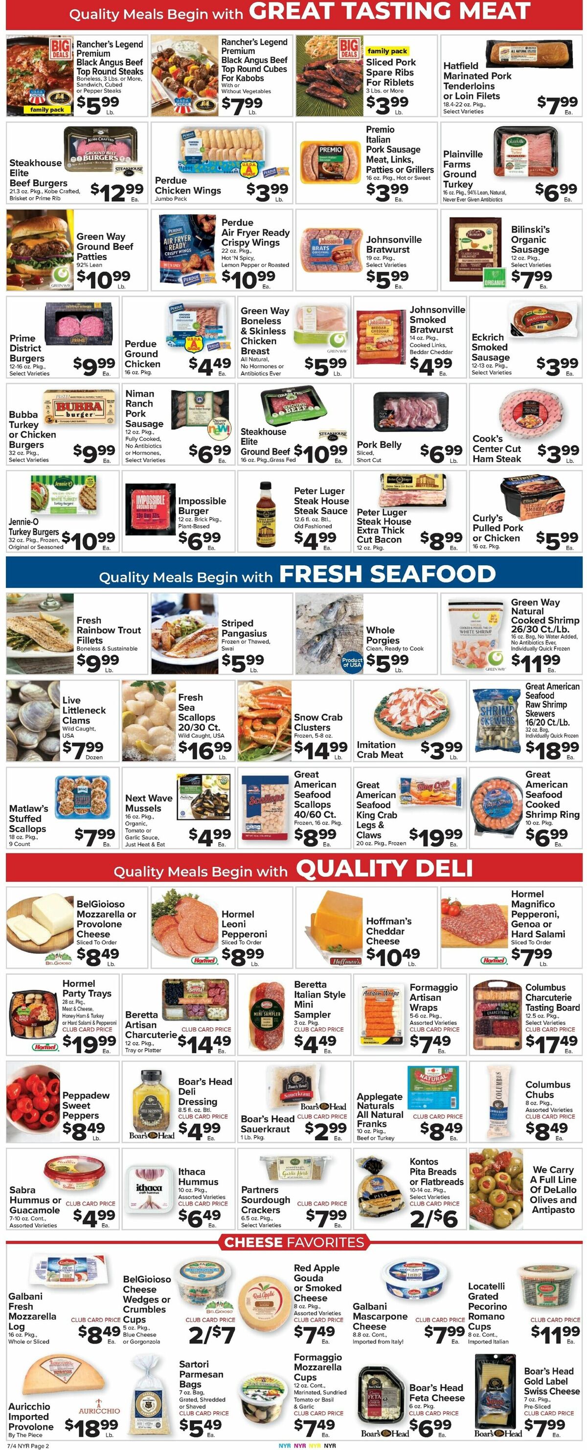 Food Town Weekly Ad from July 4