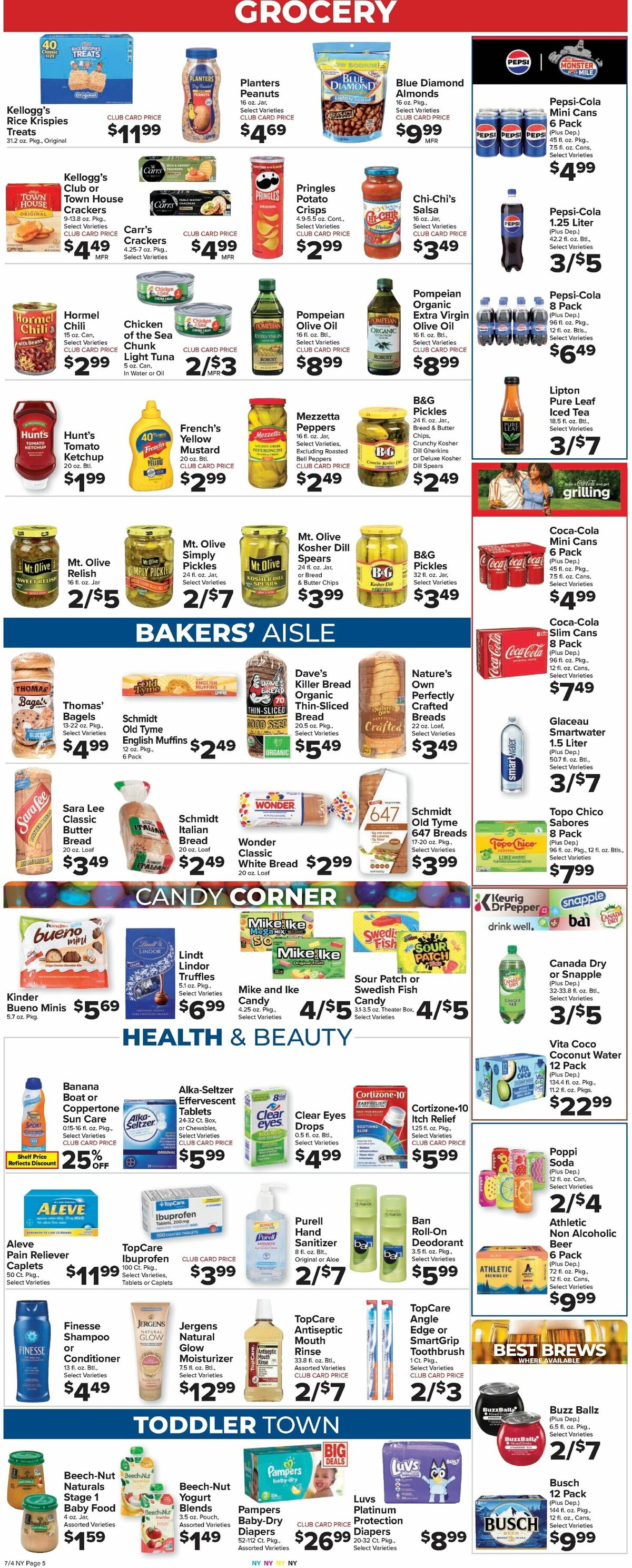 Food Town Weekly Ad from July 4