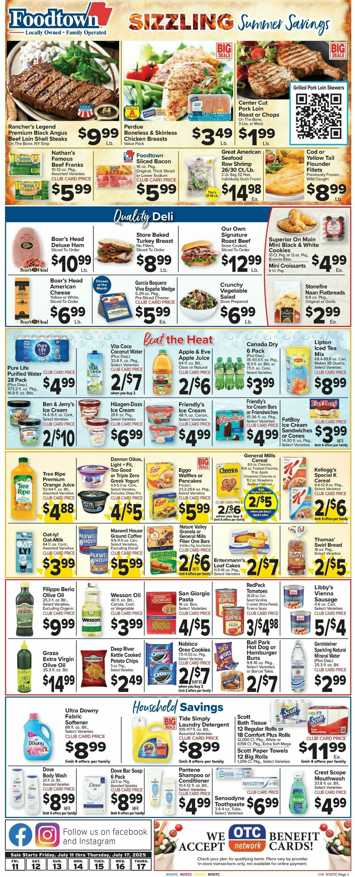 Food Town Weekly Ad from July 11