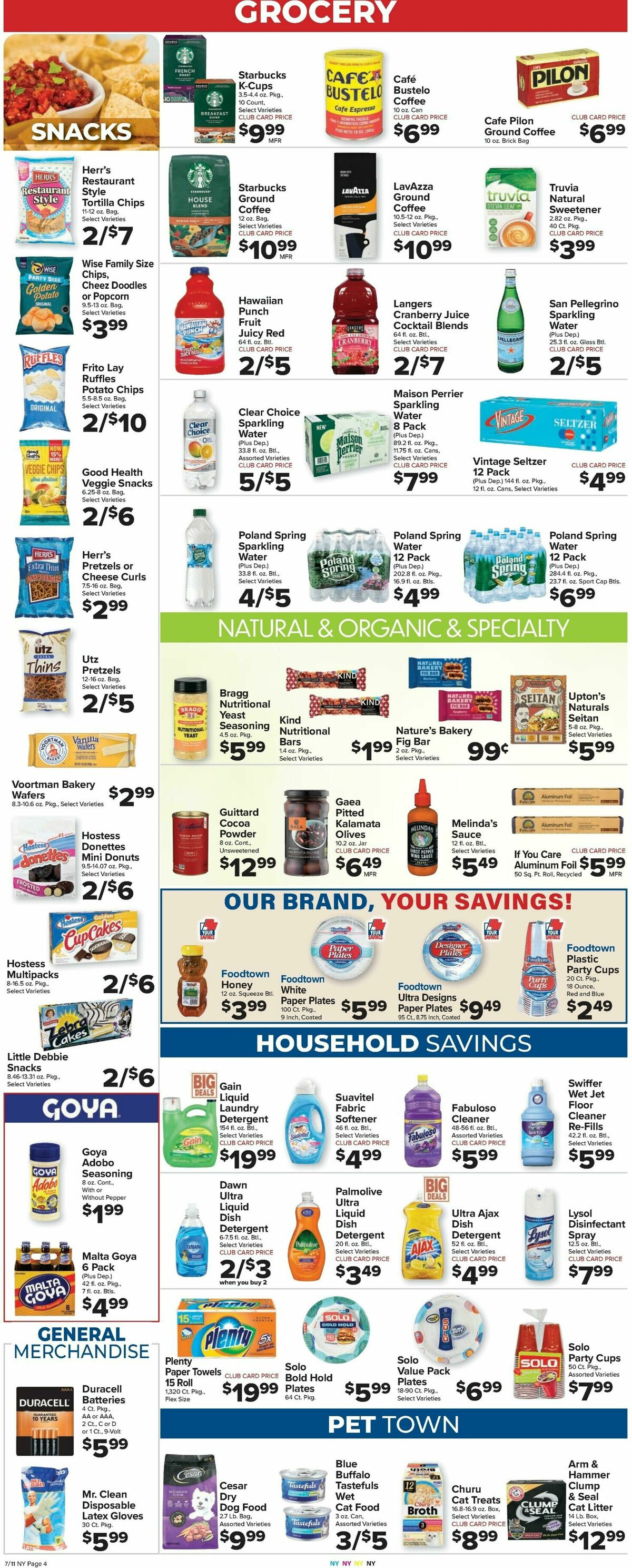 Food Town Weekly Ad from July 11