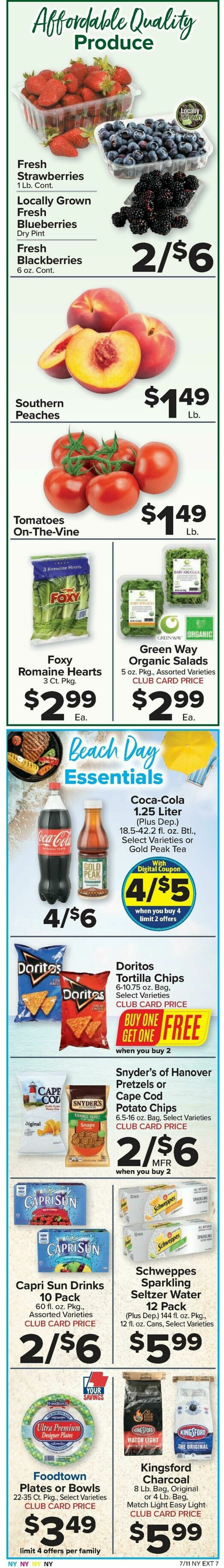 Food Town Weekly Ad from July 11