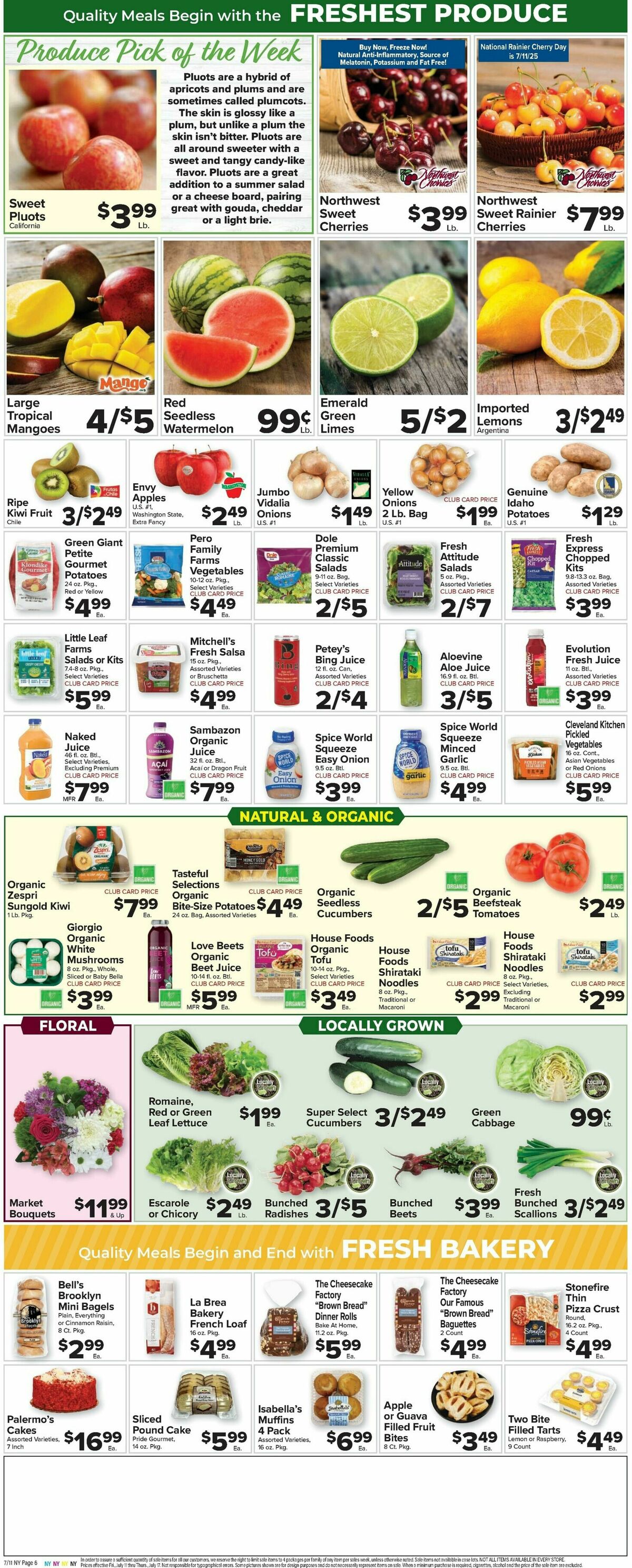 Food Town Weekly Ad from July 11
