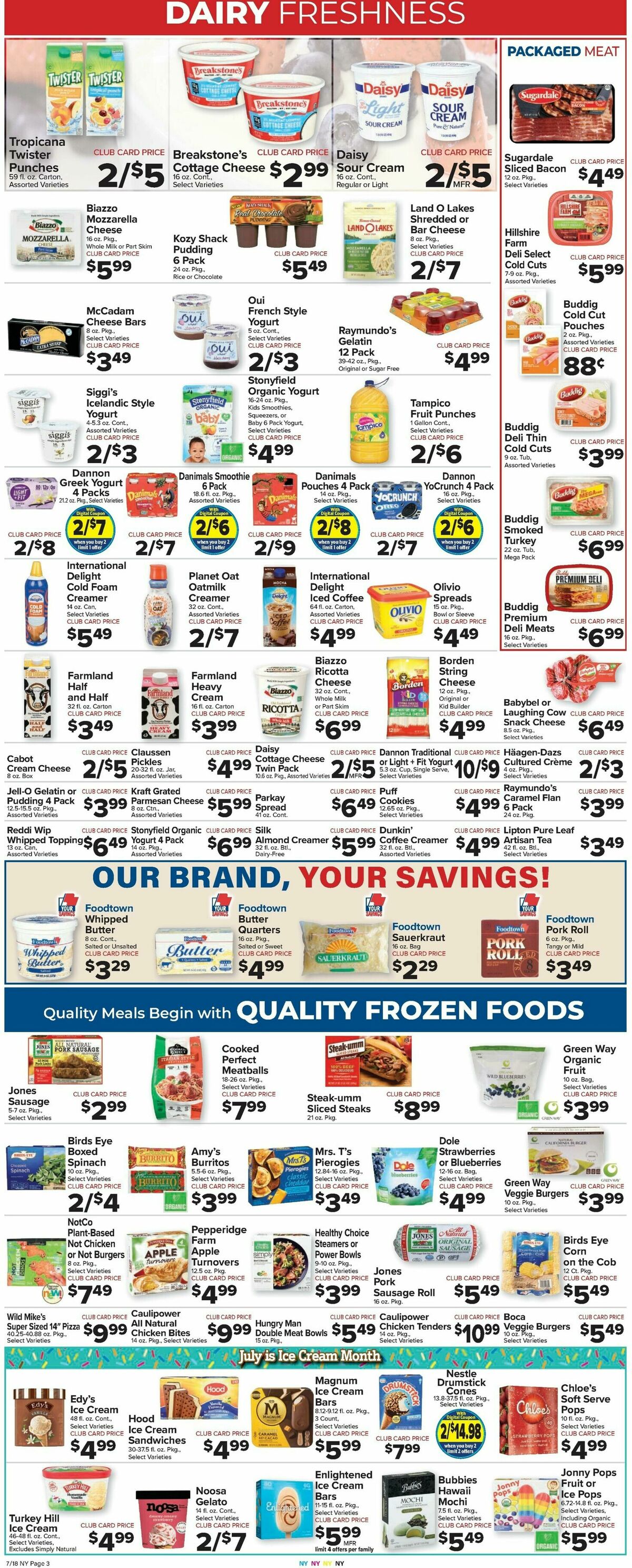 Food Town Weekly Ad from July 18