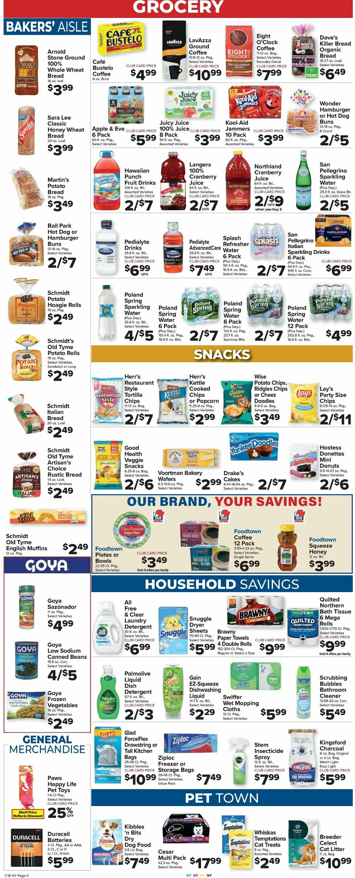 Food Town Weekly Ad from July 18