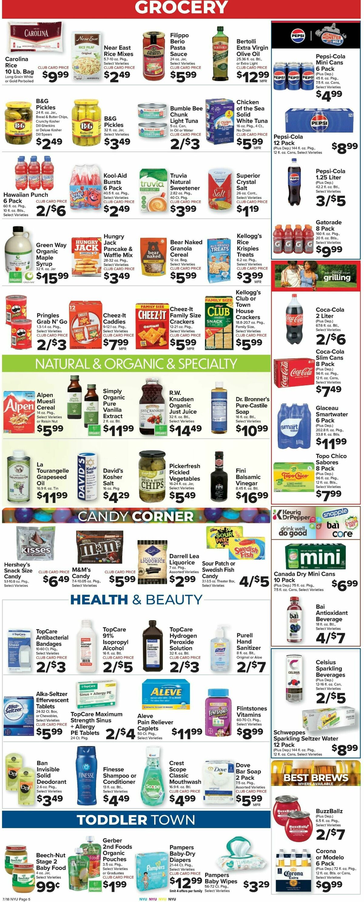 Food Town Weekly Ad from July 18