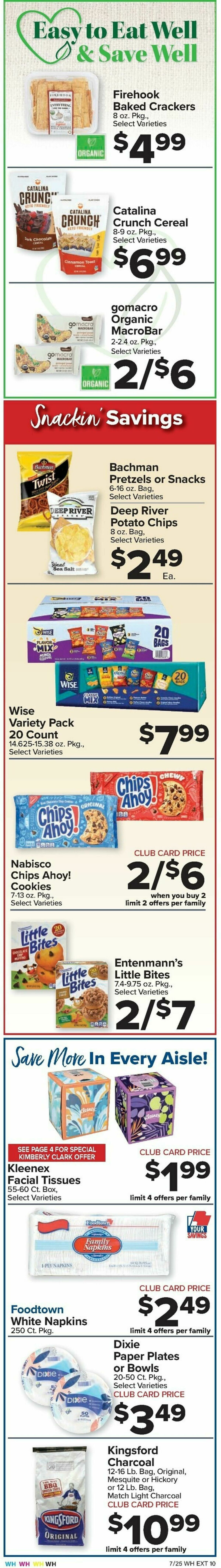 Food Town Weekly Ad from July 25