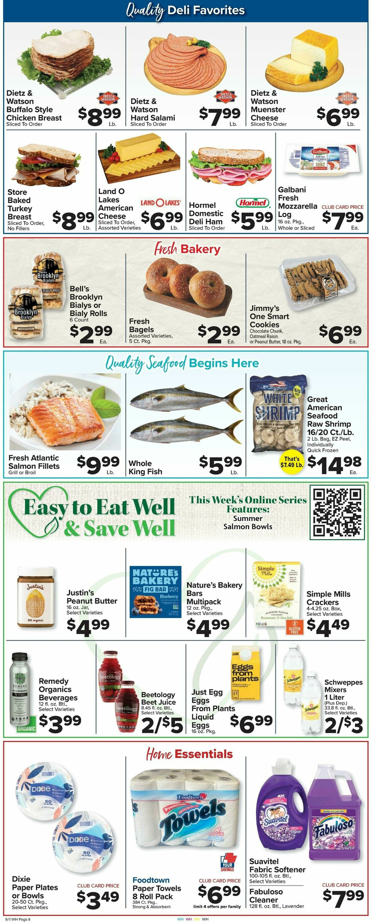 Food Town Weekly Ad from August 1