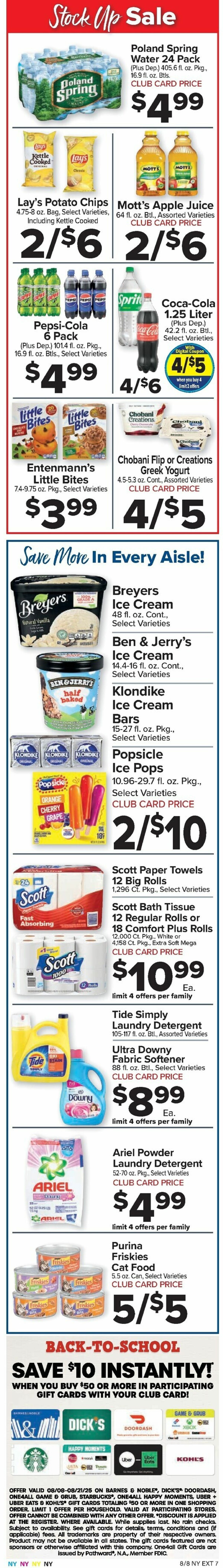 Food Town Weekly Ad from August 8