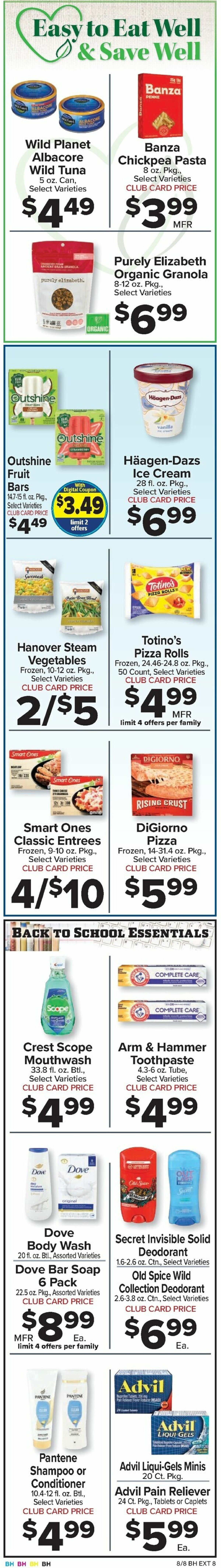 Food Town Weekly Ad from August 8