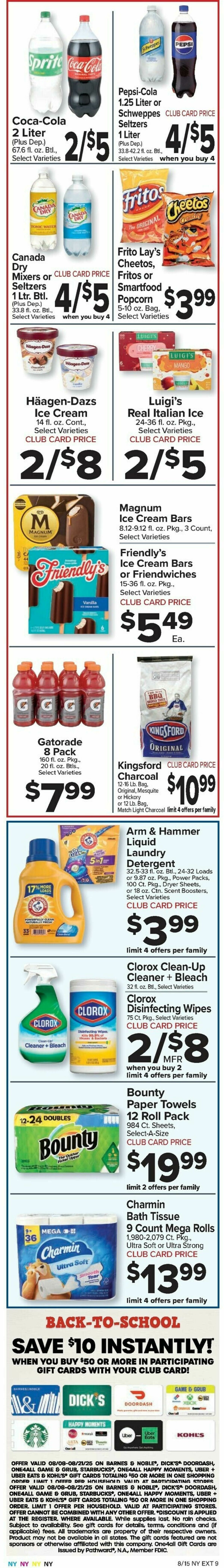 Food Town Weekly Ad from August 15