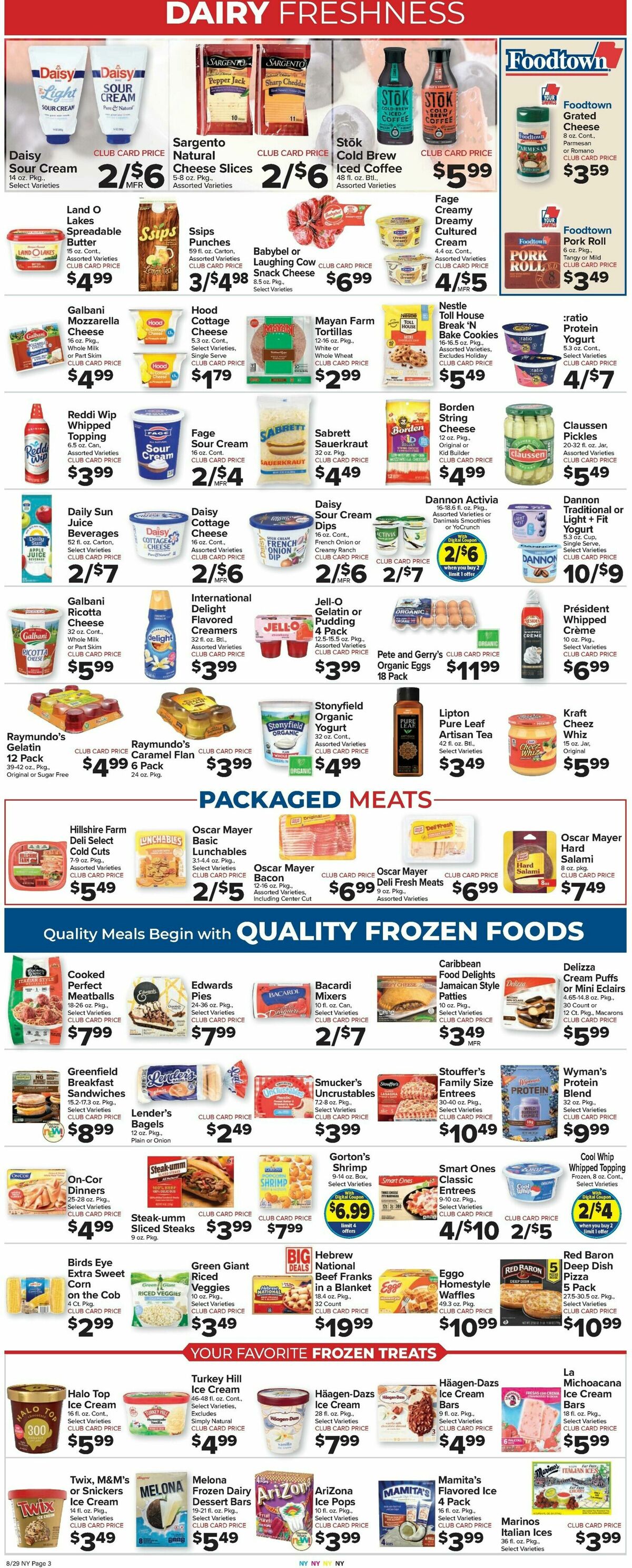 Food Town Weekly Ad from August 29