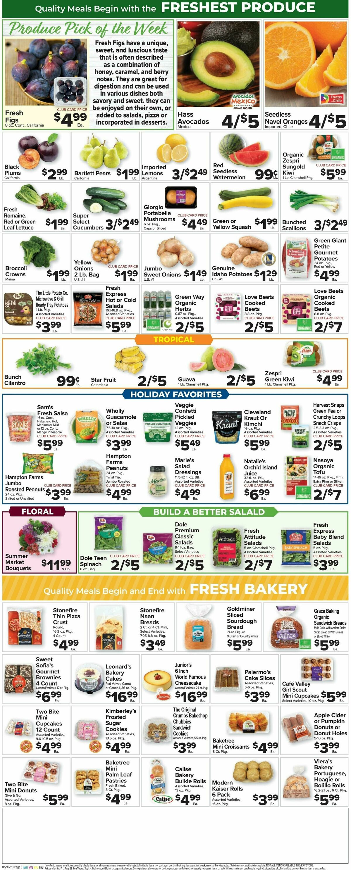 Food Town Weekly Ad from August 29