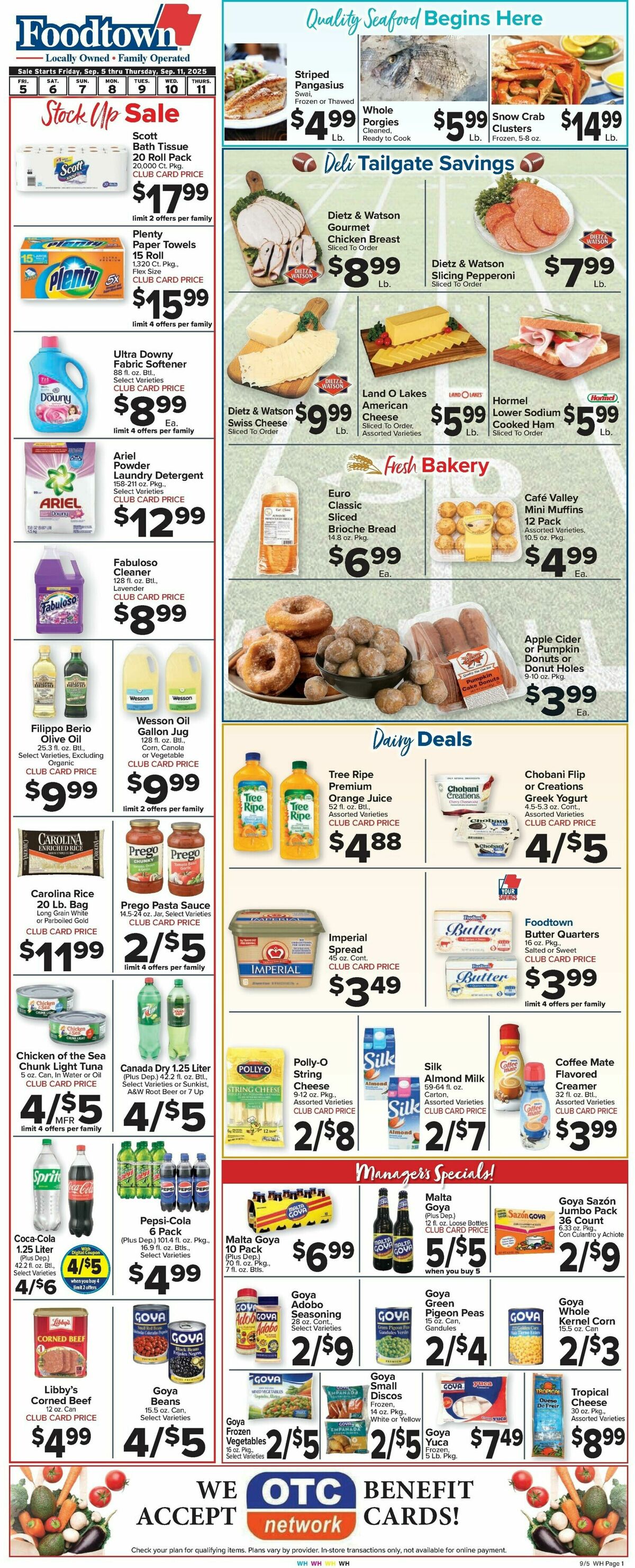 Food Town Weekly Ad from September 5