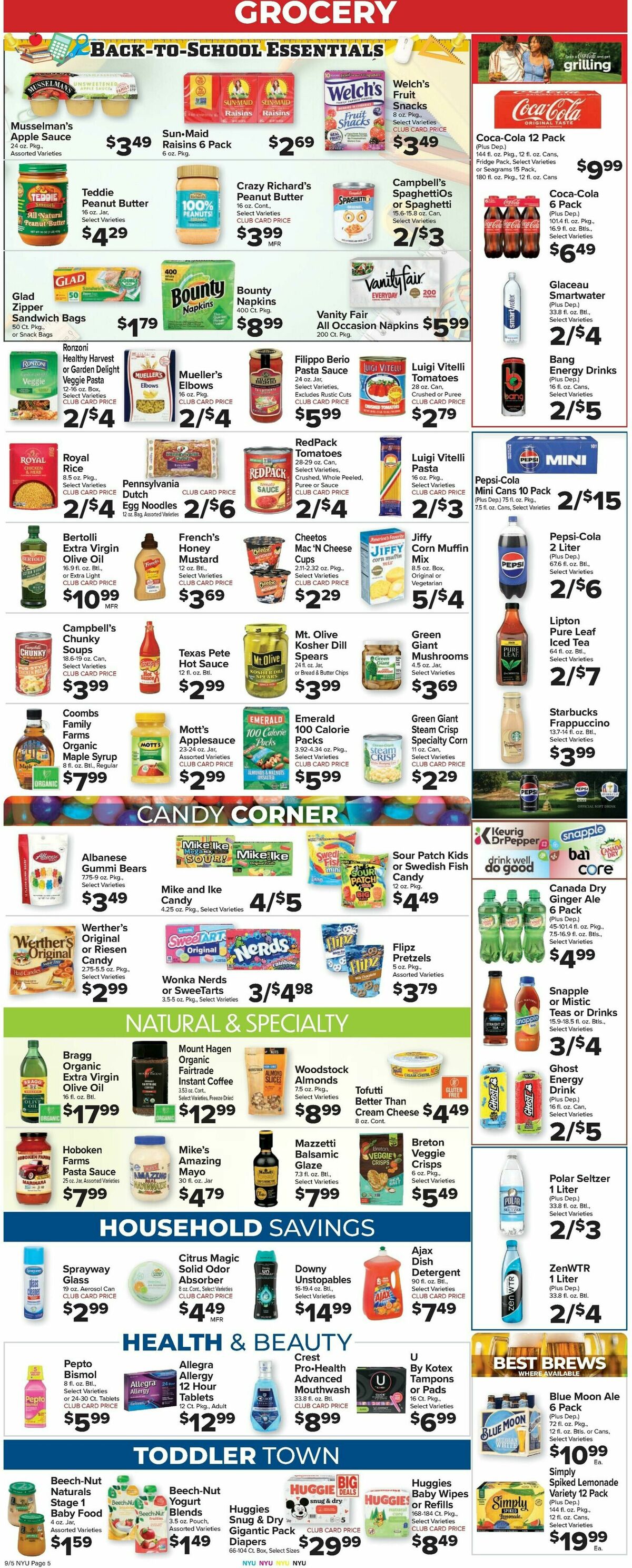 Food Town Weekly Ad from September 5