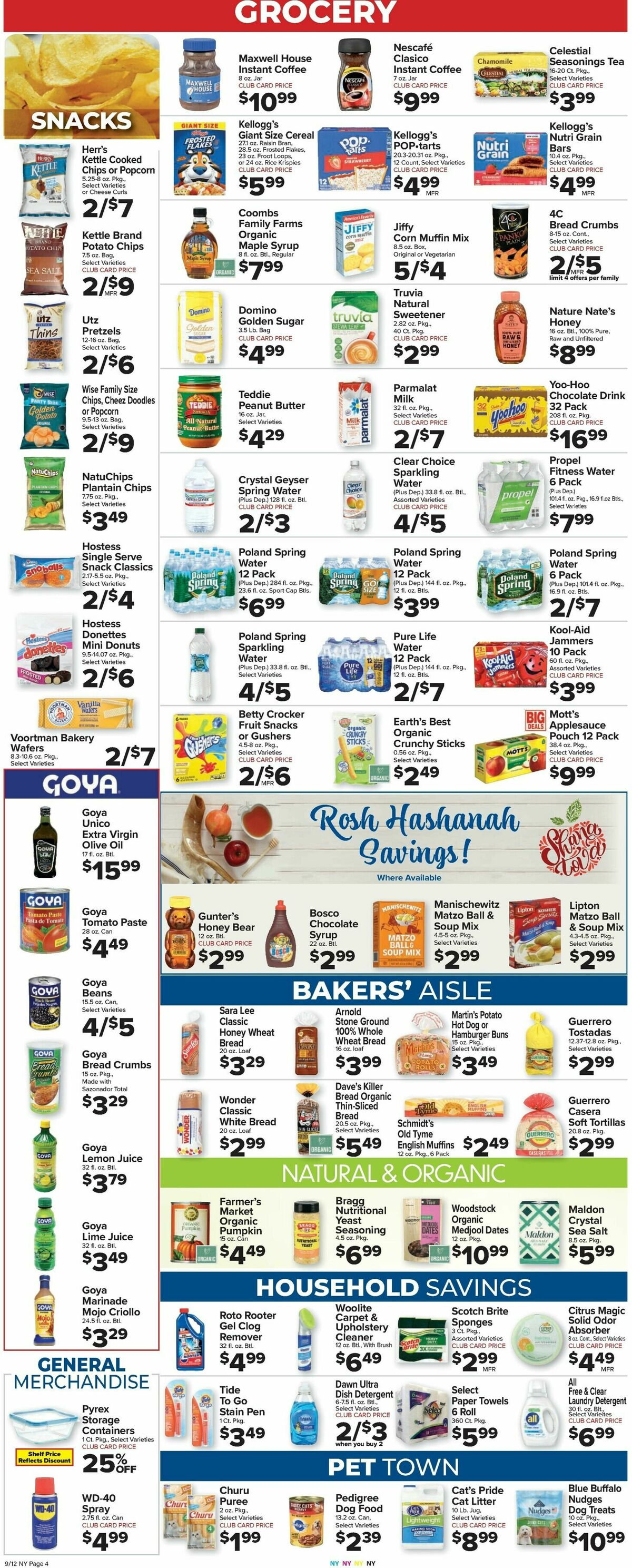 Food Town Weekly Ad from September 12