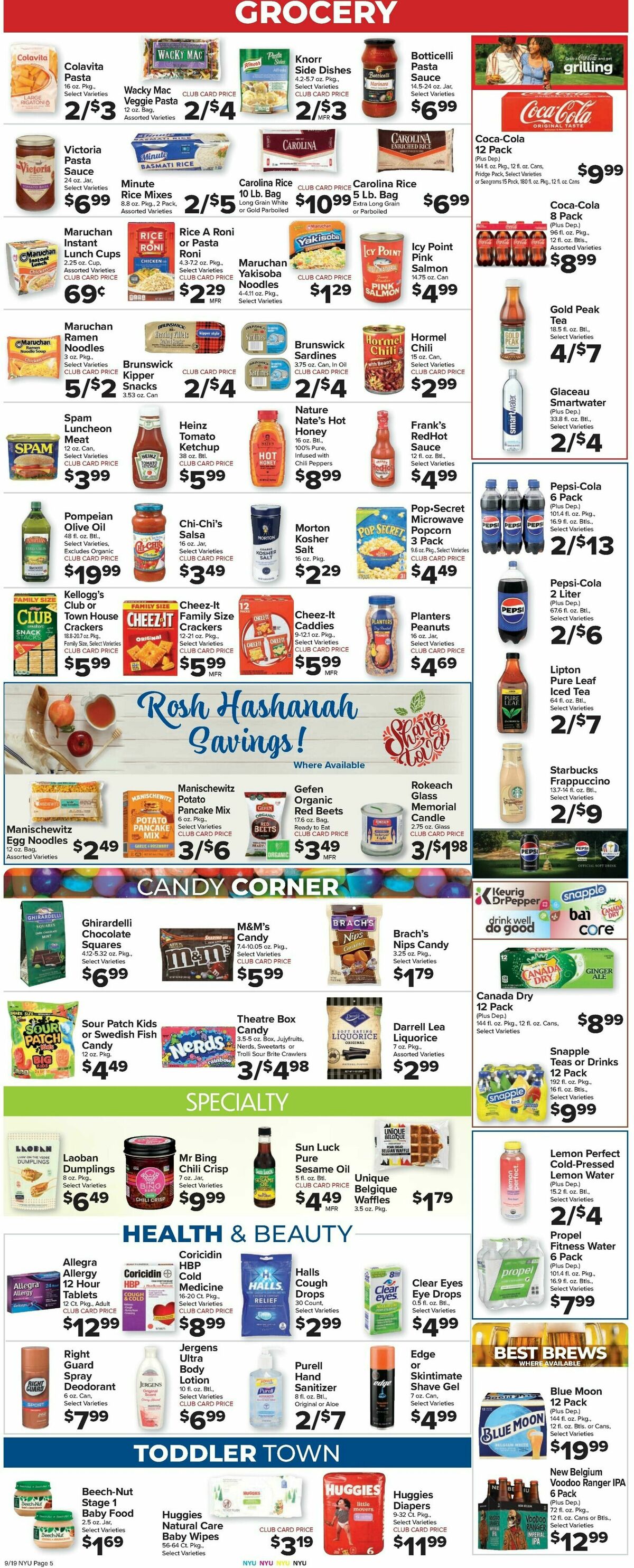 Food Town Weekly Ad from September 19