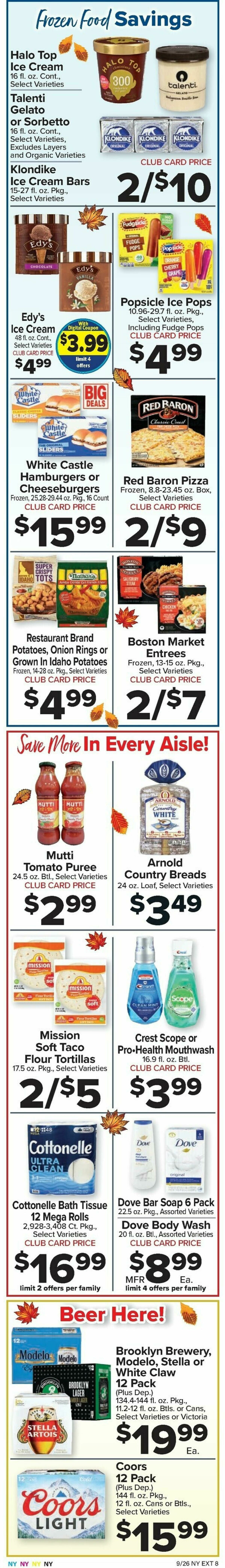 Food Town Weekly Ad from September 26