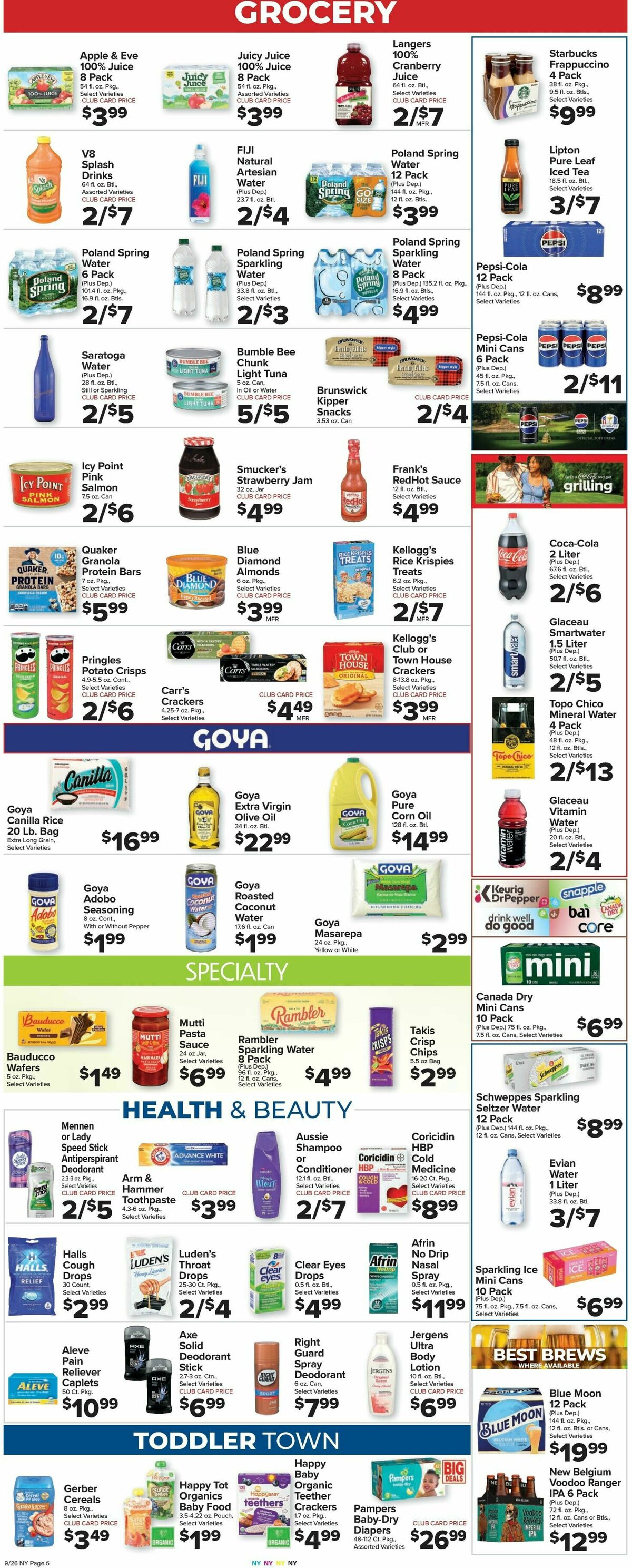 Food Town Weekly Ad from September 26