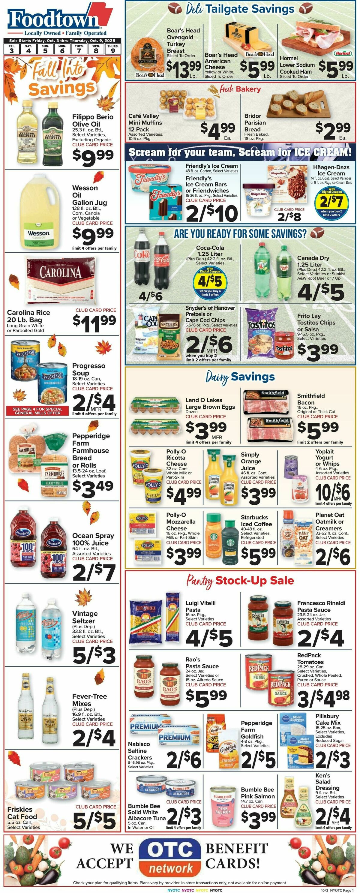 Food Town Weekly Ad from October 3
