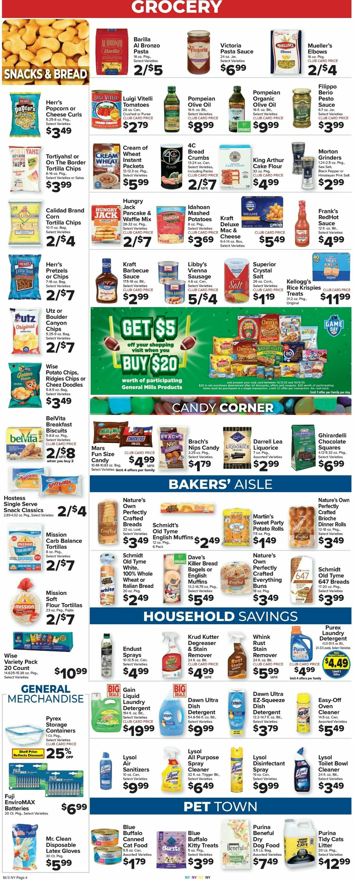 Food Town Weekly Ad from October 3