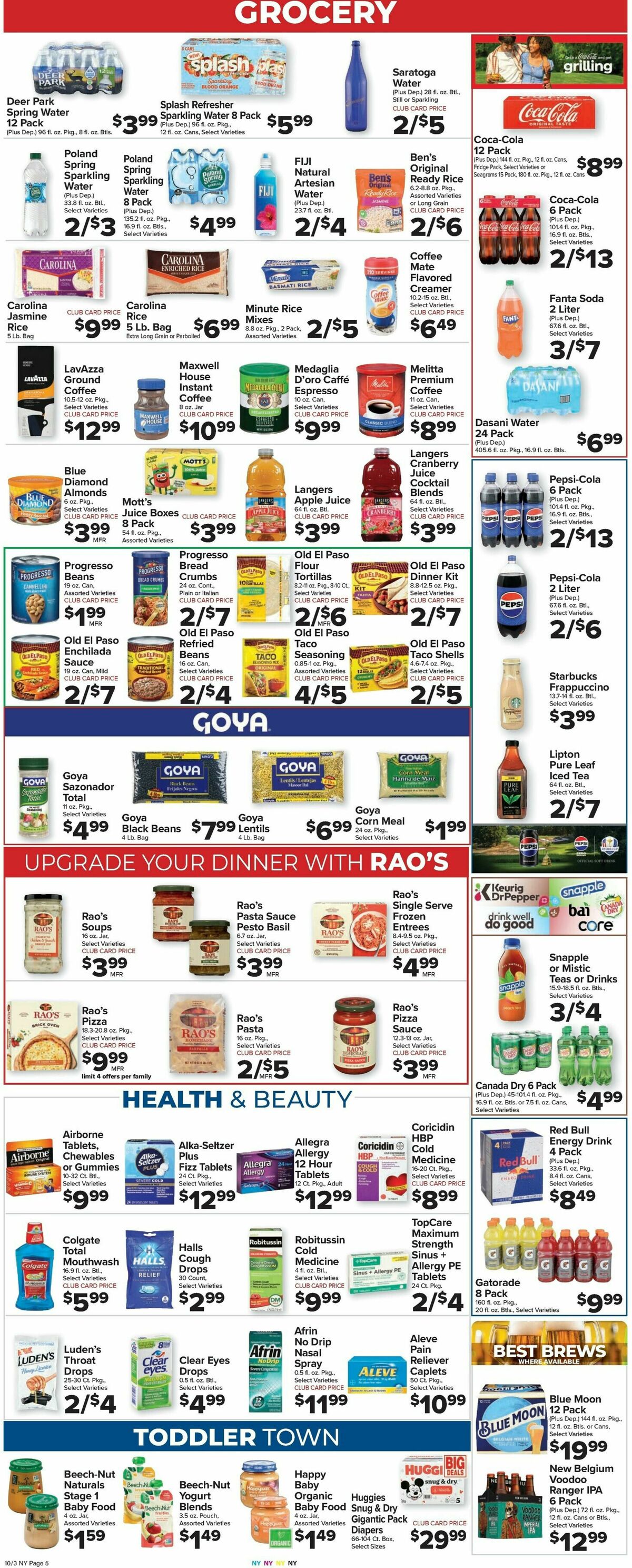 Food Town Weekly Ad from October 3