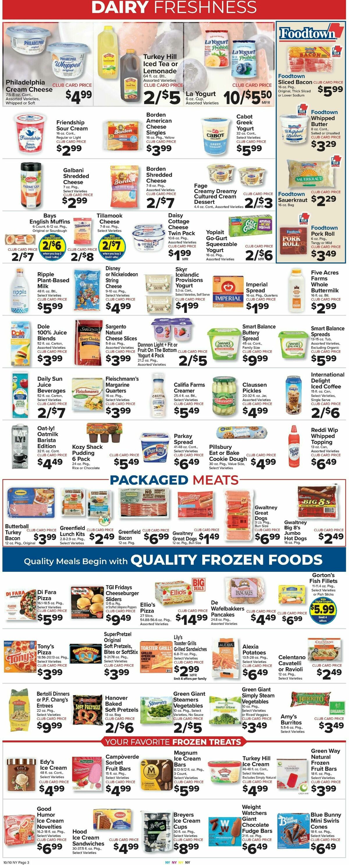 Food Town Weekly Ad from October 10