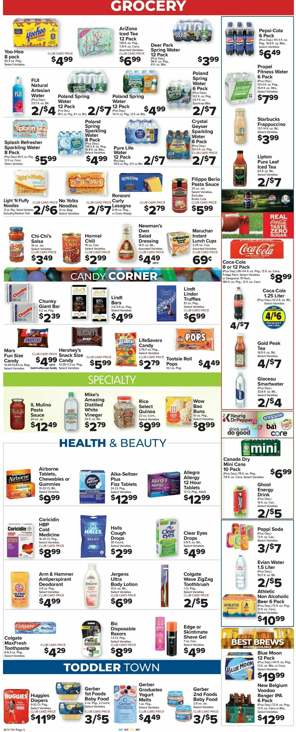 Food Town Weekly Ad from October 17
