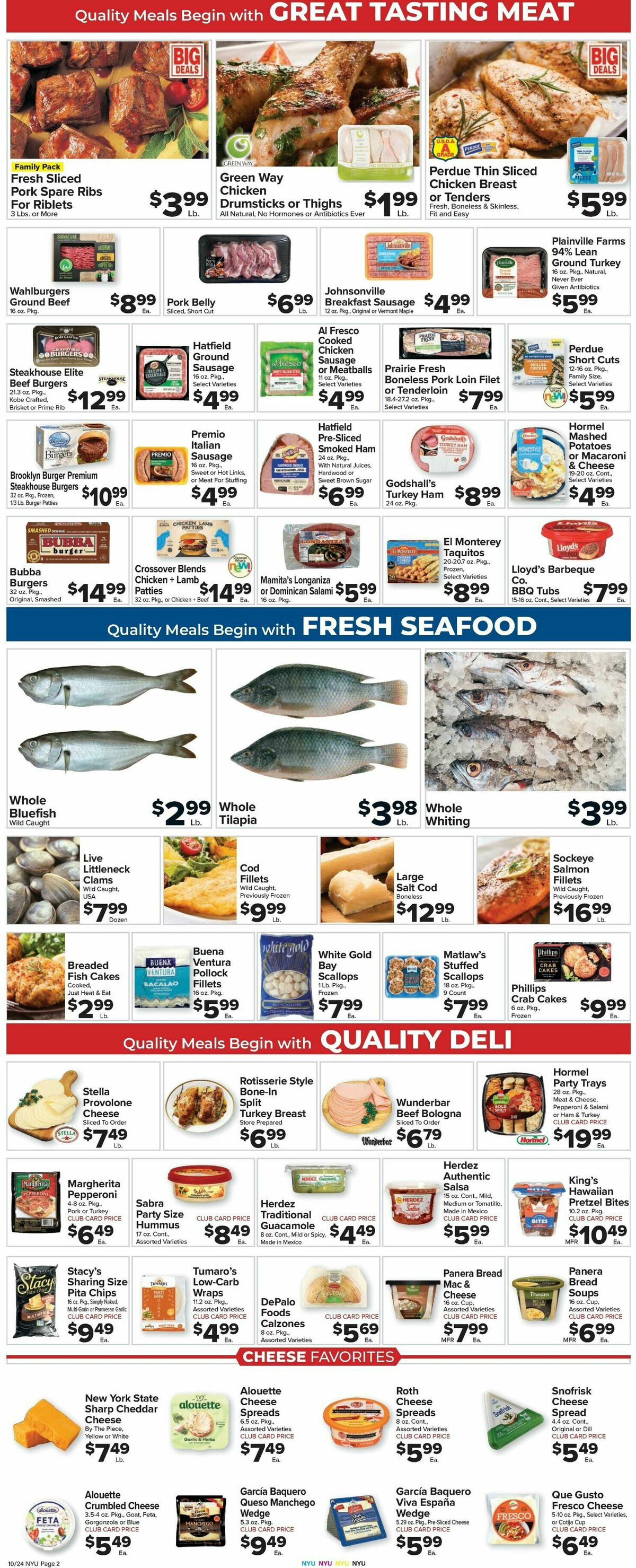Food Town Weekly Ad from October 24