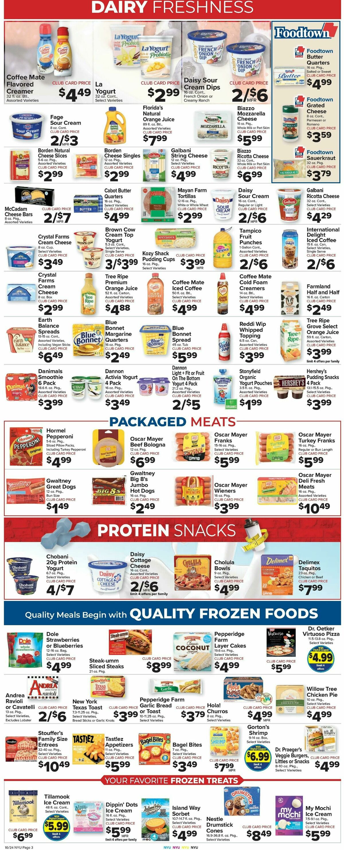 Food Town Weekly Ad from October 24