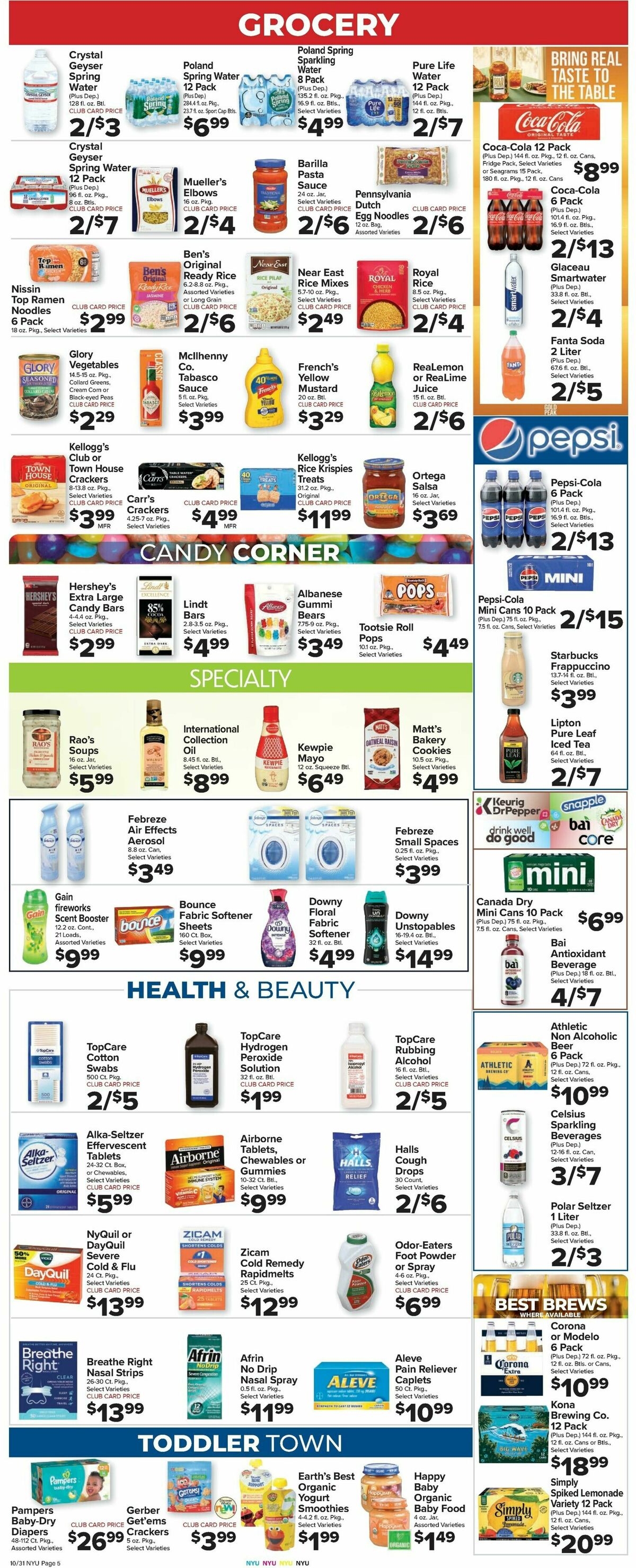 Food Town Weekly Ad from October 31