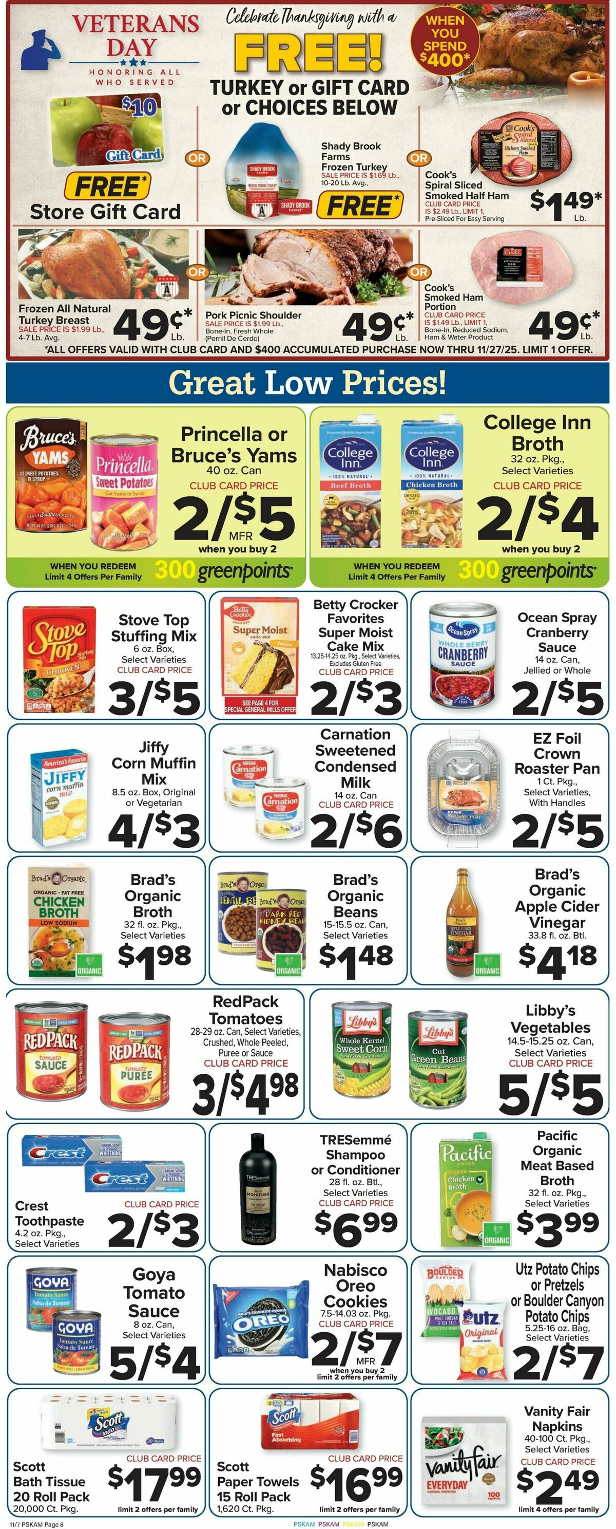 Food Town Weekly Ad from November 7