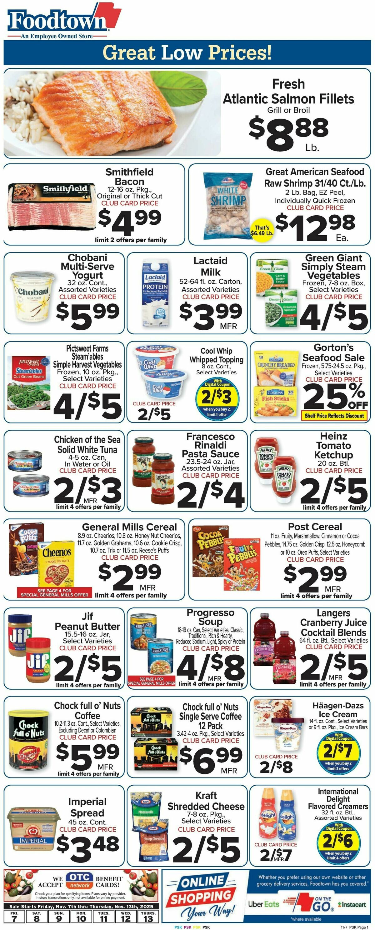 Food Town Weekly Ad from November 7