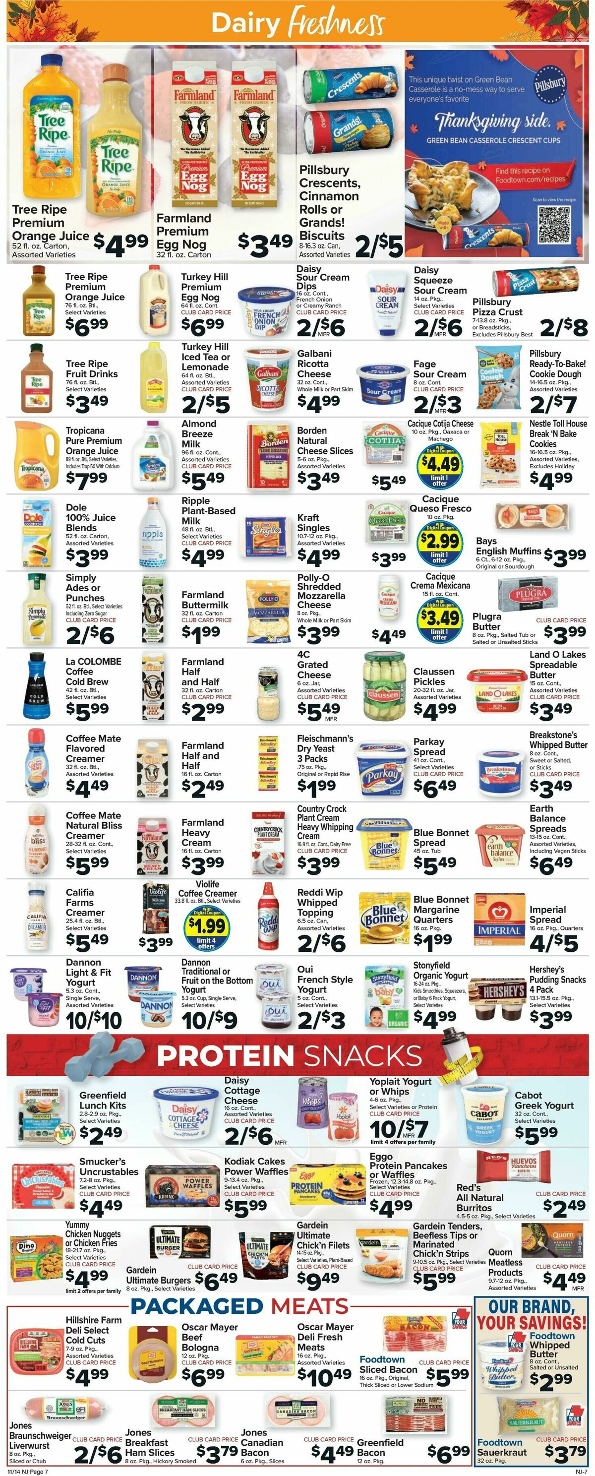 Food Town Weekly Ad from November 14