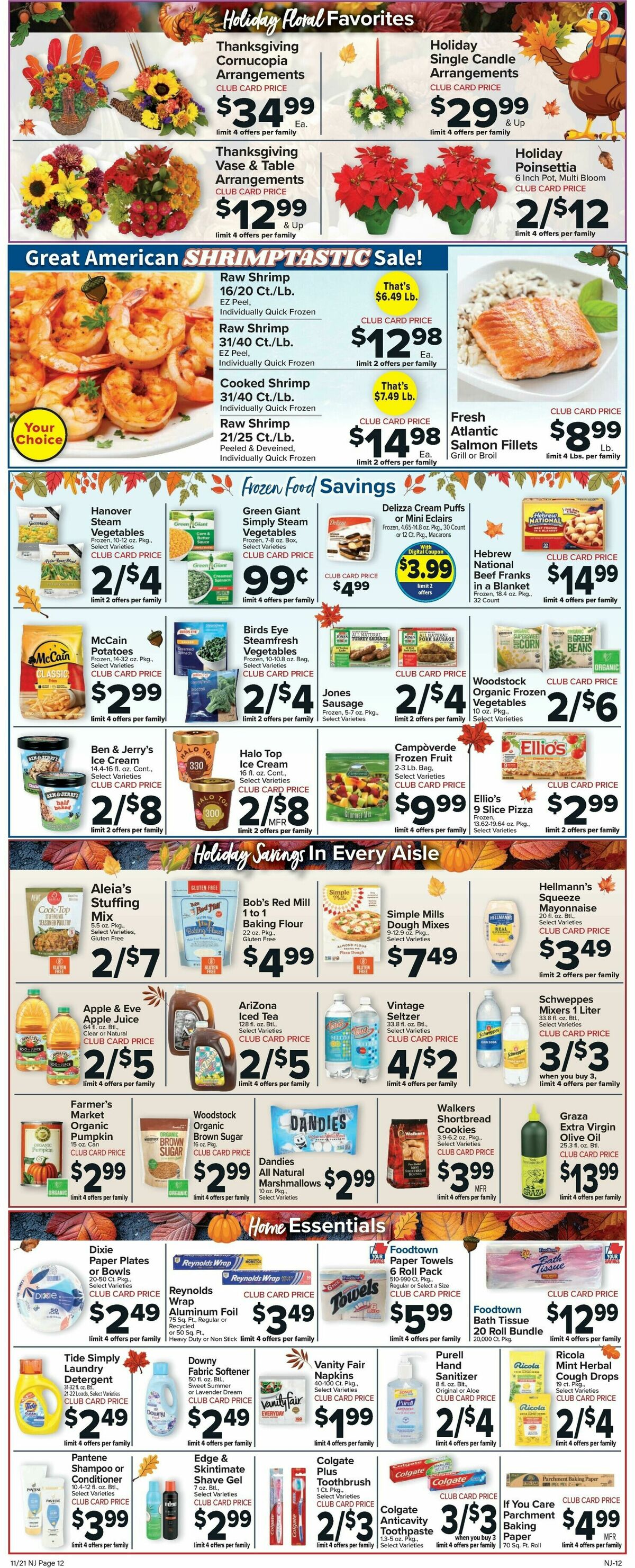 Food Town Weekly Ad from November 21