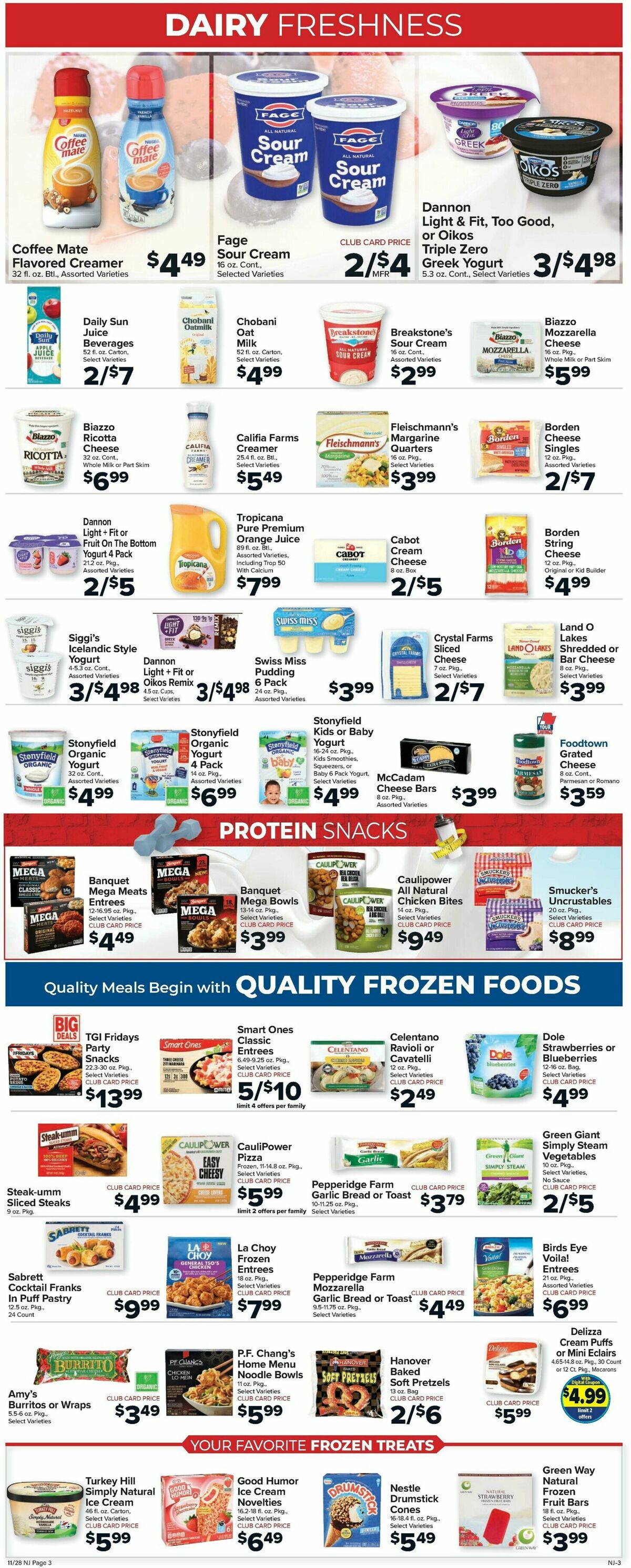 Food Town Weekly Ad from November 28