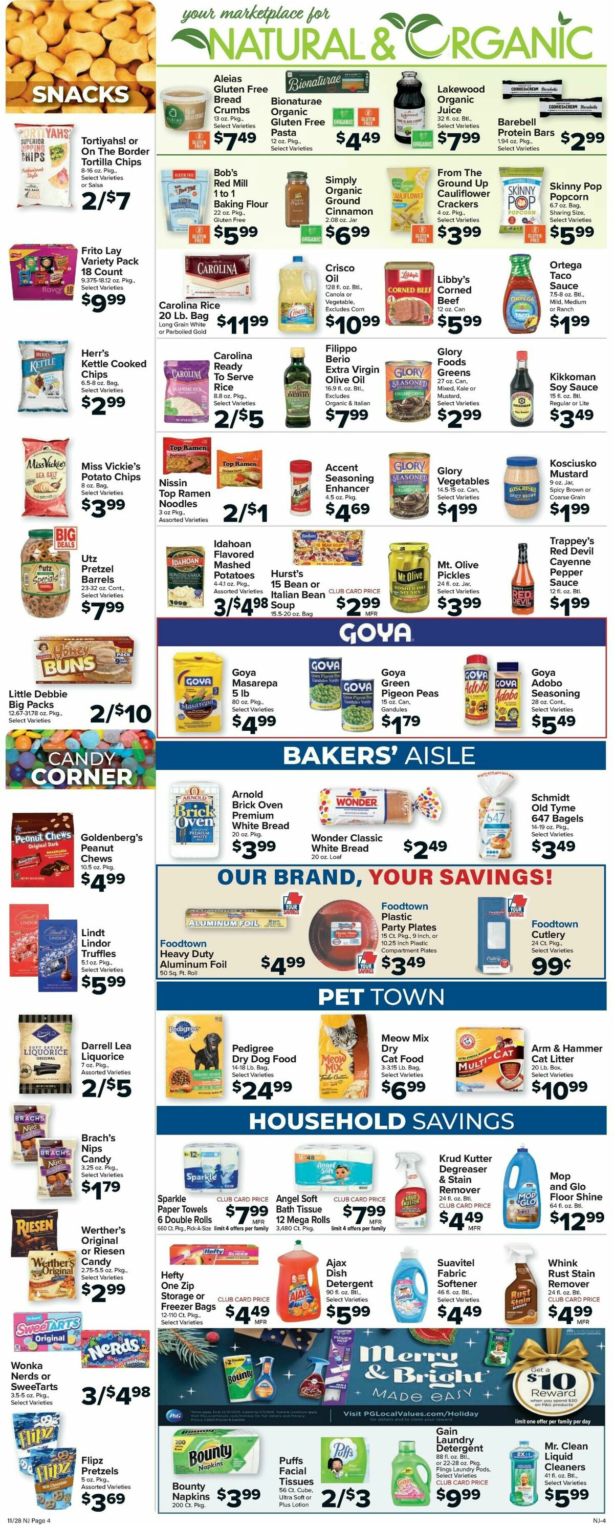 Food Town Weekly Ad from November 28