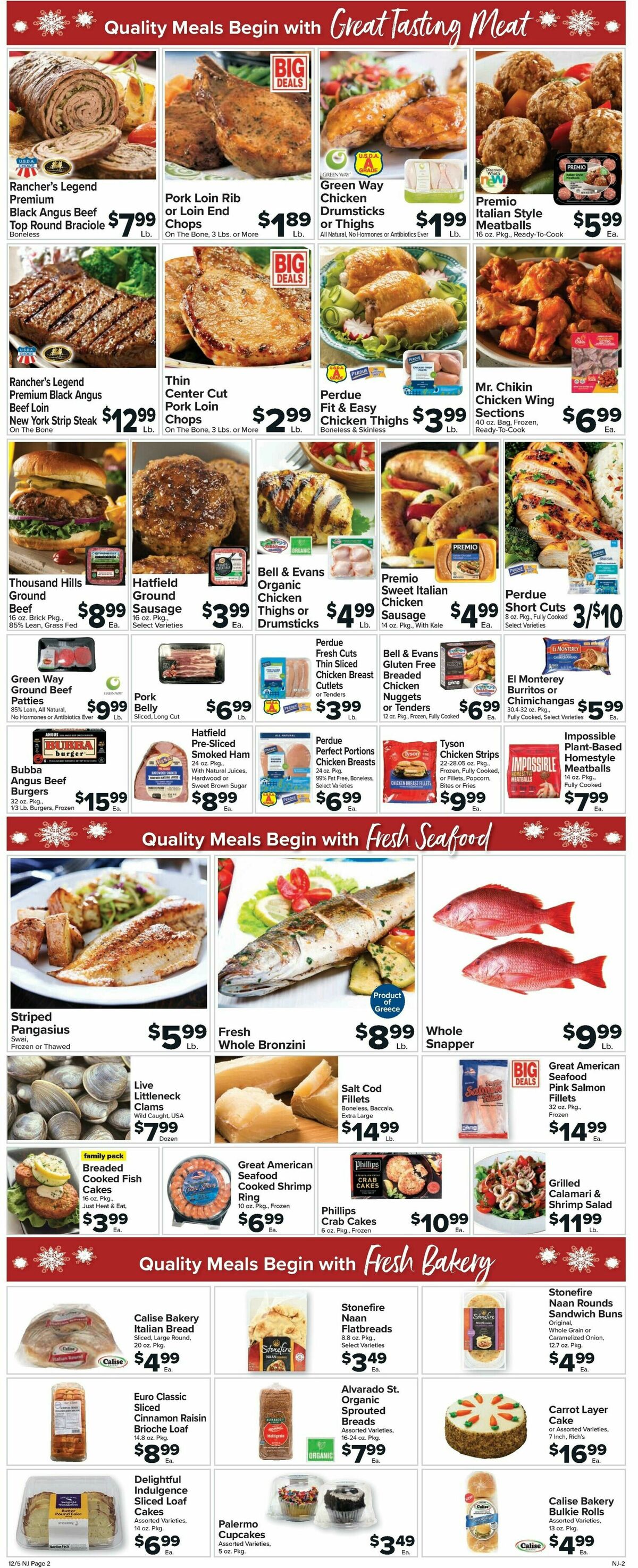 Food Town Weekly Ad from December 5