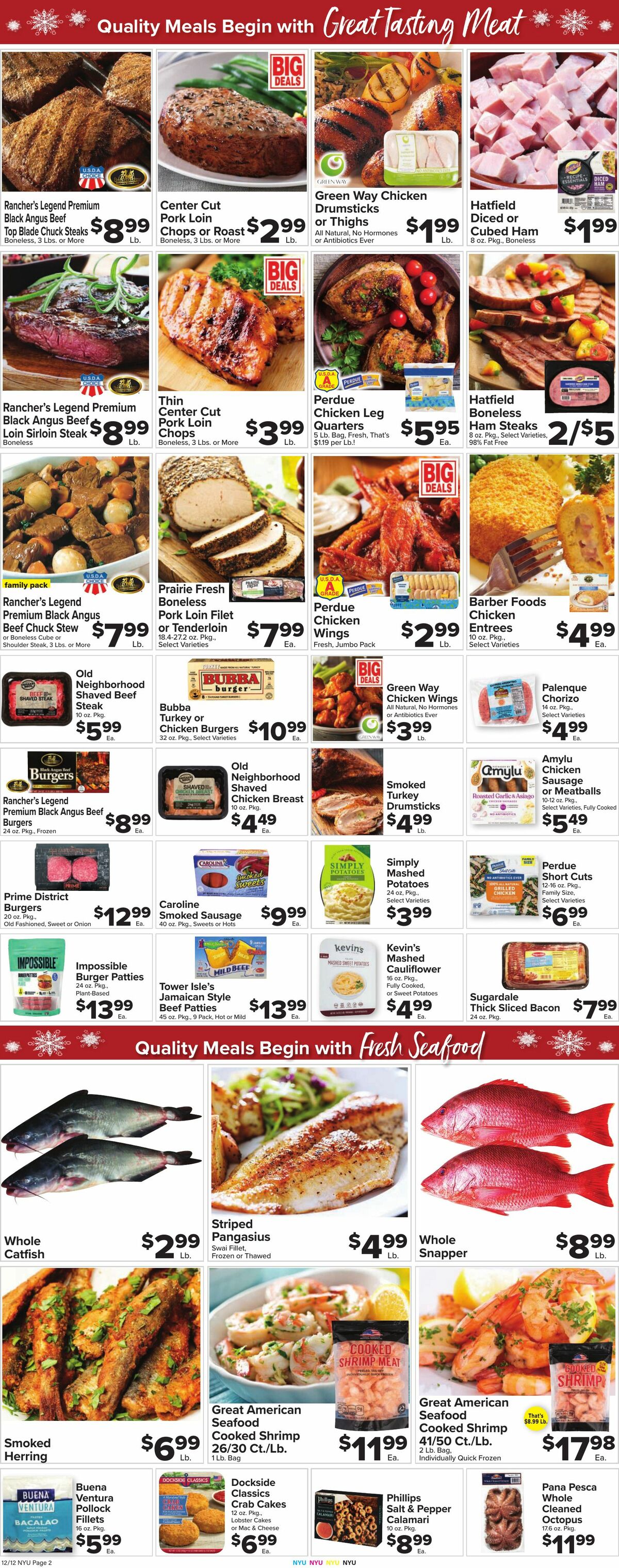 Food Town Weekly Ad from December 12