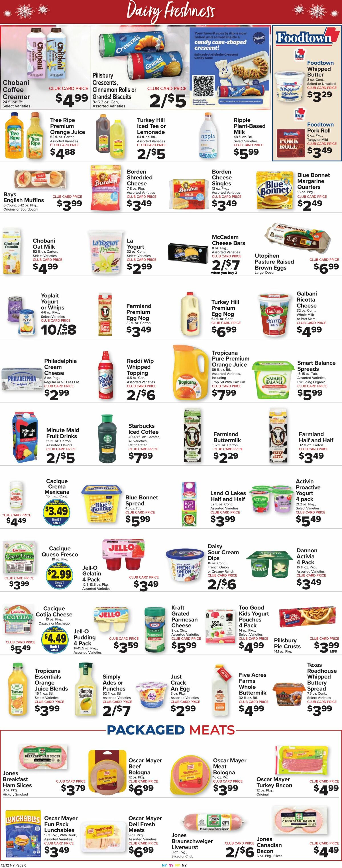 Food Town Weekly Ad from December 12